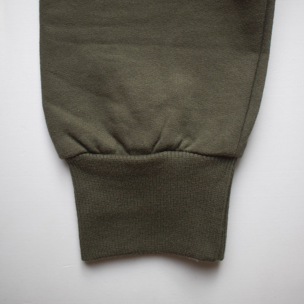Army Green Sweatshirt for Men_Hand