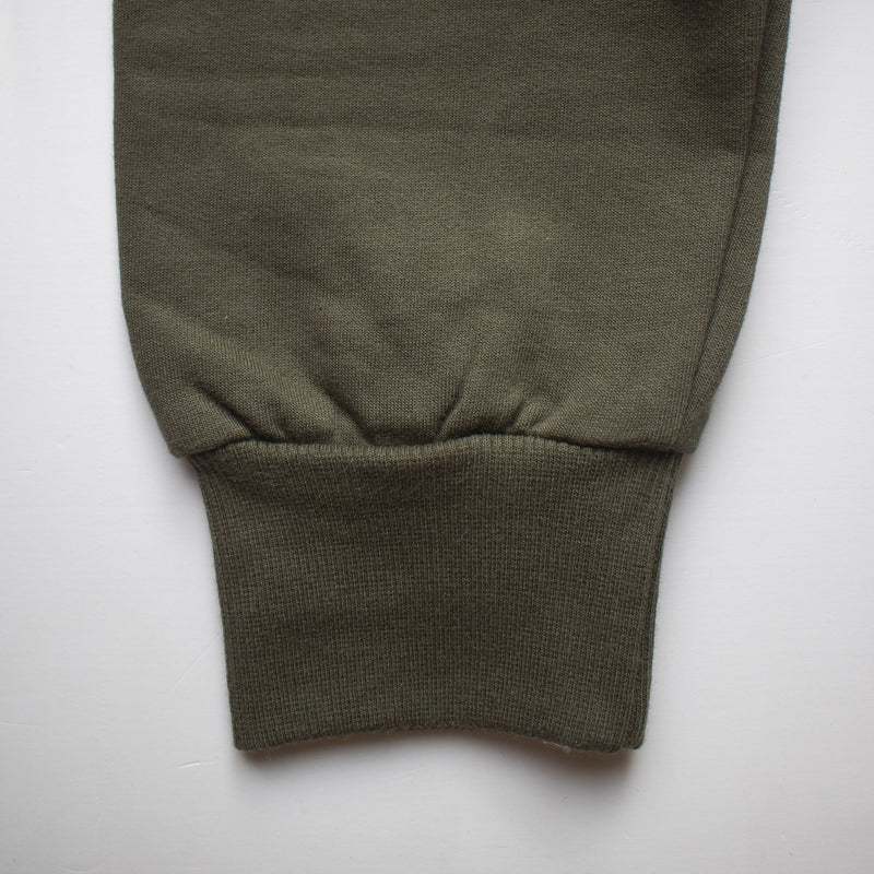 Army Green Sweatshirt for Men_Hand