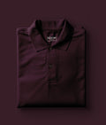 Burgundy Polo T-Shirt for Men