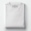 t-shirt Men's V-neck plain T-shirt White (Regular Fit) wolfattire