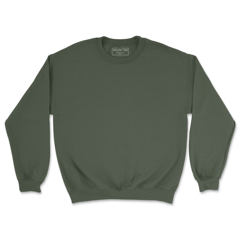 Army Green Sweatshirt for Men